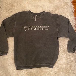 Catholic University crewneck